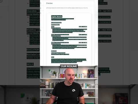 How to Use ChatGPT to Improve Our Resume