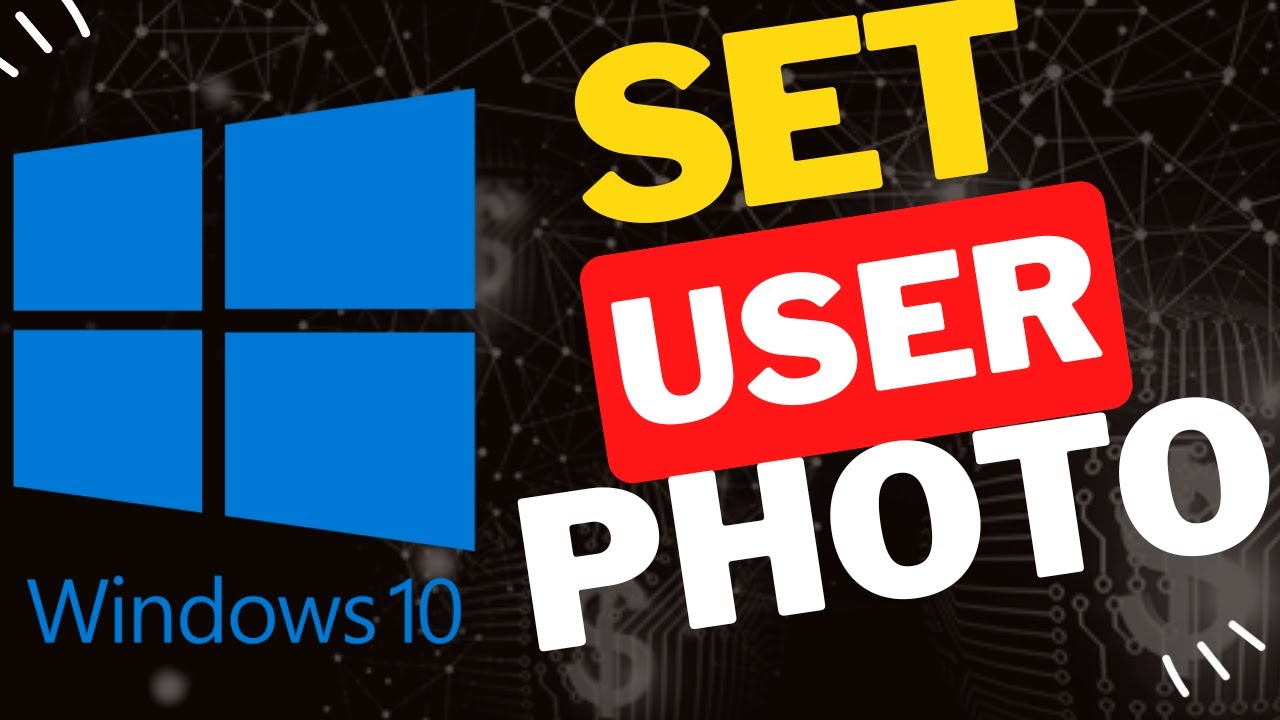 Change First Picture How to Change User Picture on Windows 10 - YouTube