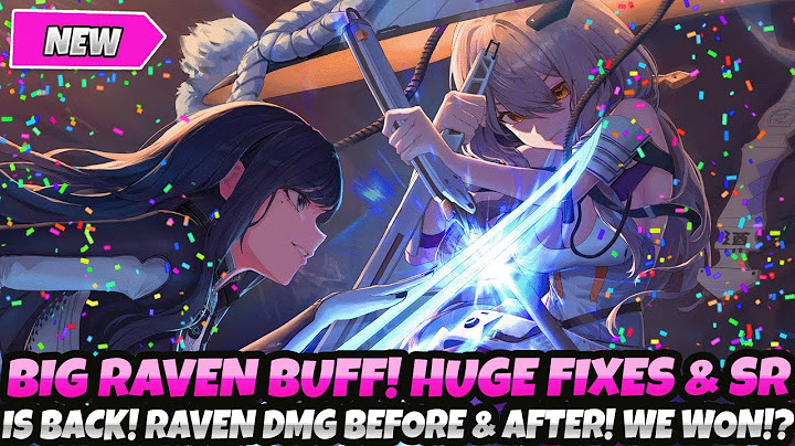 *LET'S GOOOOO! BIG RAVEN BUFF!* HUGE FIXES & SR IS BACK! RAVEN DMG BEFORE & AFTER! WE WON!? (Nikke