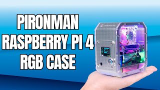 Carcasa Mini PC RGB Rspberry Pi 4 Pironman