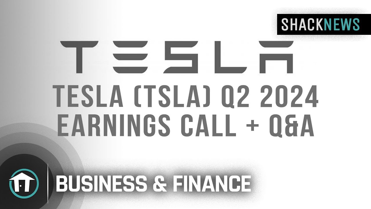 Tesla (TSLA) Q2 2024 Earnings Call + Q&A! - YouTube