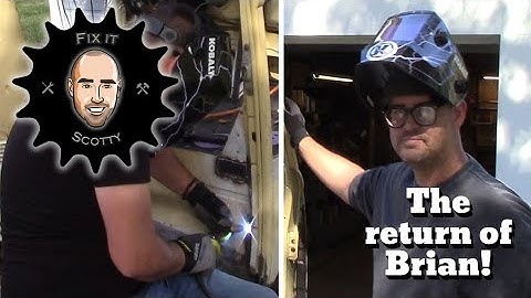 VW Bus Restoration Part 14: Brian is back and metal patches are done!