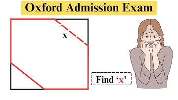 A Nice Oxford  Admission Test Question l Can You Find The 