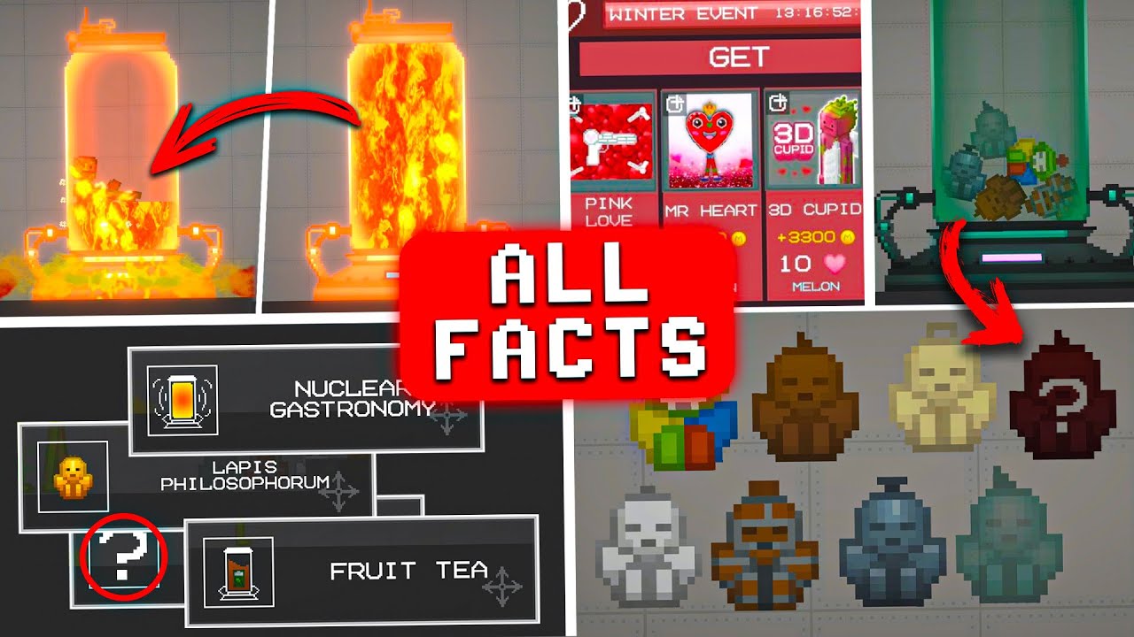 ALL FACTS OF UPDATE 27.0 in Melon Playground - YouTube