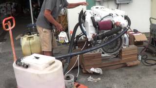 Cummins Marine QSB 5.9 380 HP Used Engine Test for Eric.