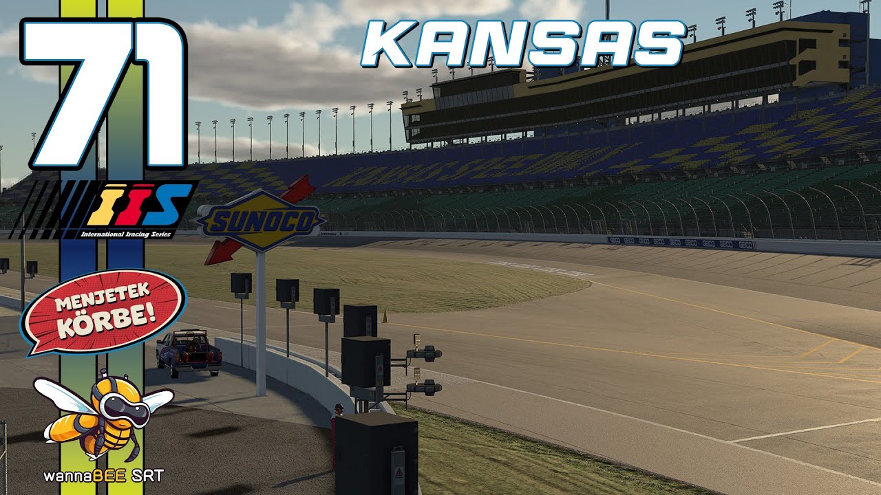 International Iracing Series 2025 - R18 | Kansas Speedway (Módos J.)