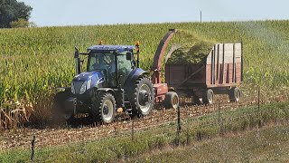 Finishing up Chopping Corn Silage