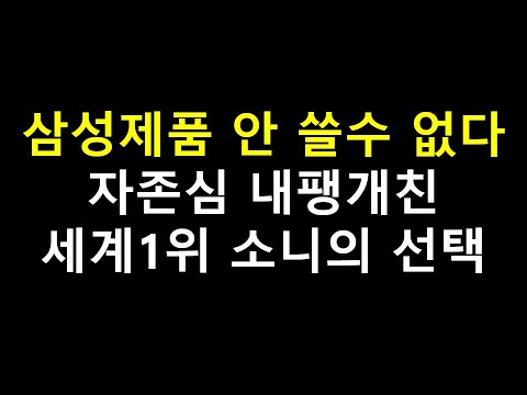 삼성 제품 안 쓸 수 없다! 자존심 버리고 삼성전자 이미지센서 채택한 소니(삼성전자 주가전망, 삼성전자 우선주)