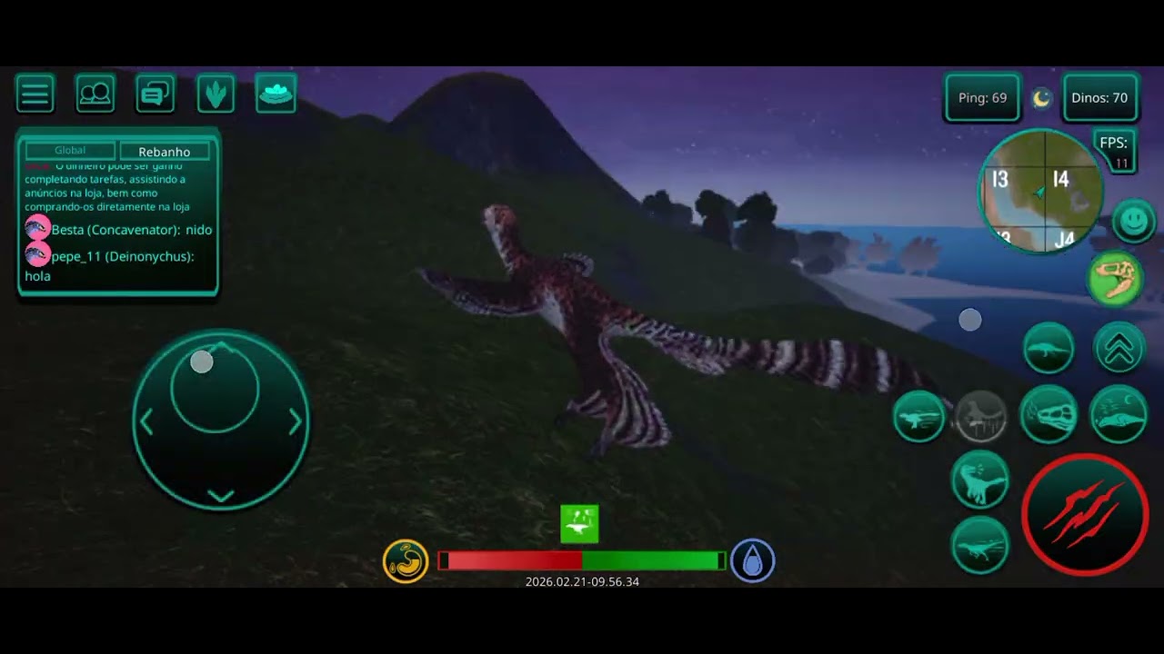 Explorando com o changyuraptor!!!