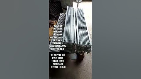 ac grill diffuser dampers Inlinefan ductfan(2)