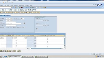 parking document in sap fico.