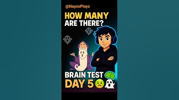 Ghost Ka Real Secret Brain Test Day 5 😱 #braintestday5