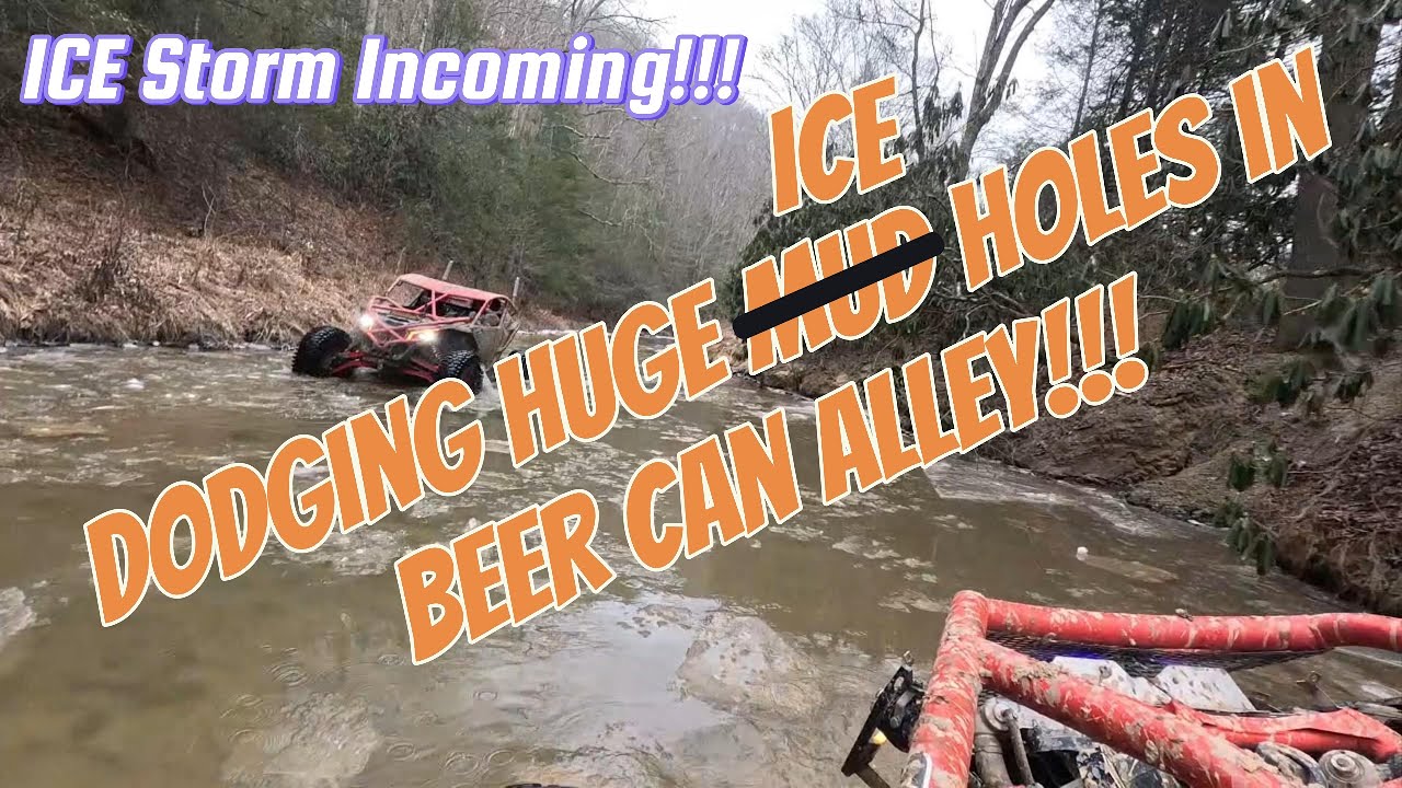 Can Am X3s VS Frozen Beer Can Alley | Winter Off Roading ❄️