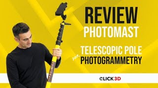 REVIEW: Photomast Telescopic Pole for Photogrammetry | Click 3D Ep. 62  | 3D Forensics | CSI