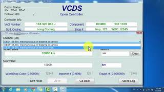 Adapt Service Oil and Inspection by VCDS for VOLKSWAGEN,SEAT,SKODA,AUDI. screenshot 2
