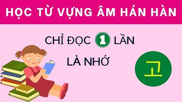 Học từ vựng Tiếng Hàn qua âm Hán | Cách học từ vựng Tiếng Hàn hiệu quả | Hương Trần Korean