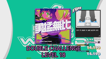 【DDR WORLD】 勇猛無比 【DP CHALLENGE / 18】