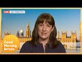 Shadow Chancellor Rachel Reeves Reacts To The Government's U-Turn On a Windfall Tax | GMB