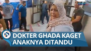 Dokter di RS Indonesia di Gaza, Dr. Ghada Abu Eida, Histeris Tahu Anaknya Ditandu jadi Korban Perang