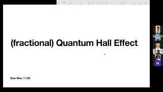 (Fractional) Quantum Hall Effect