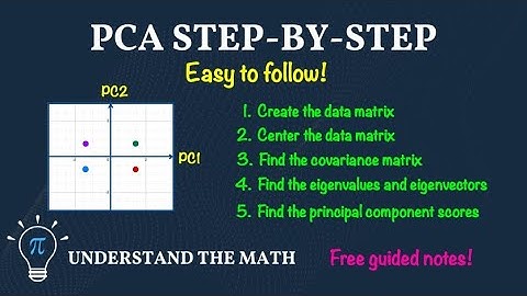 Principal Component Analysis (PCA) Step-by-Step With a Complete Example