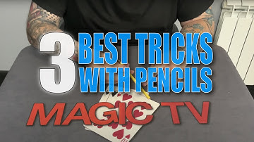 3 Best Tricks With Pencils You Have Never Seen Before | Magic Stuff With Craig Petty