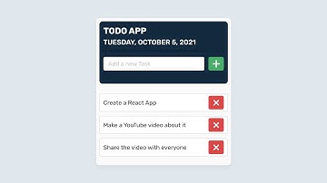 React for beginners| build a todo list app