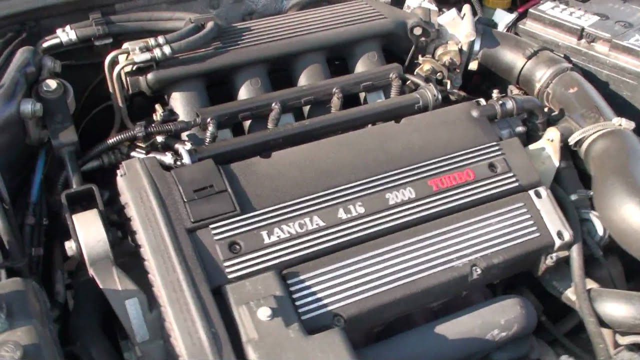 Lancia Kappa 2.0 16V Turbo engine YouTube