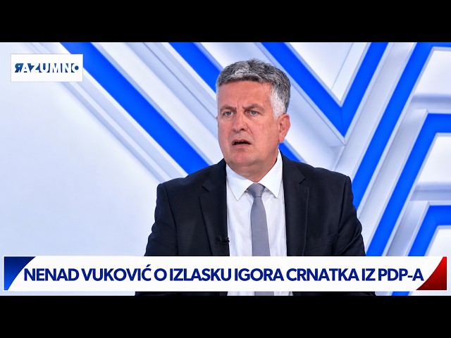 Nenad Vuković: Moglo se naslutiti da će Igor Crnadak napustiti PDP, treba biti oprezan sa Đajićem