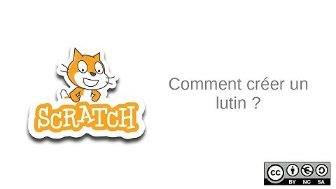 Comment créer un lutin dans Scratch