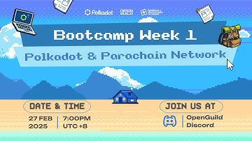 Indonesia Bootcamp | Live Session 1: Introduction to Polkadot