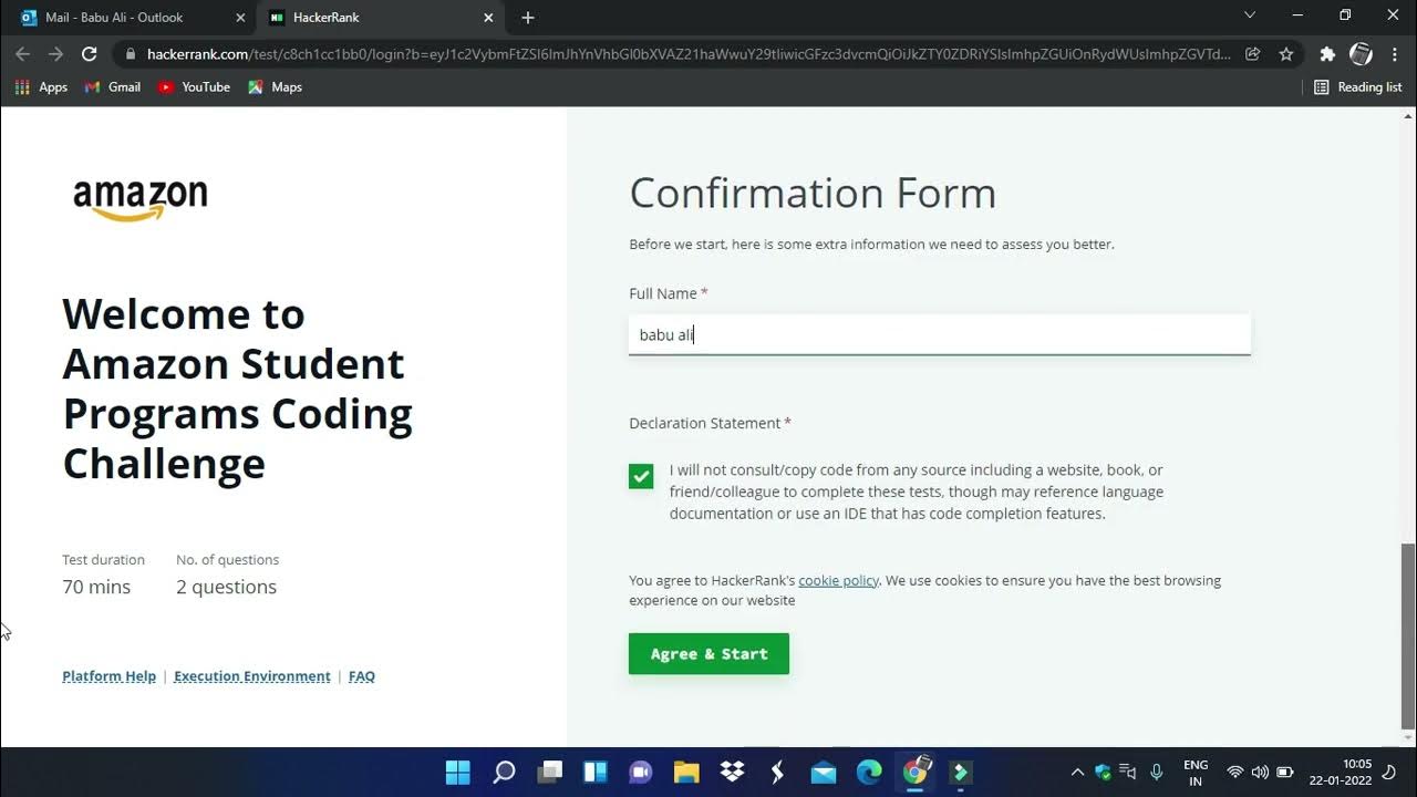 Amazon SDE1 interview Question coding challenge test question