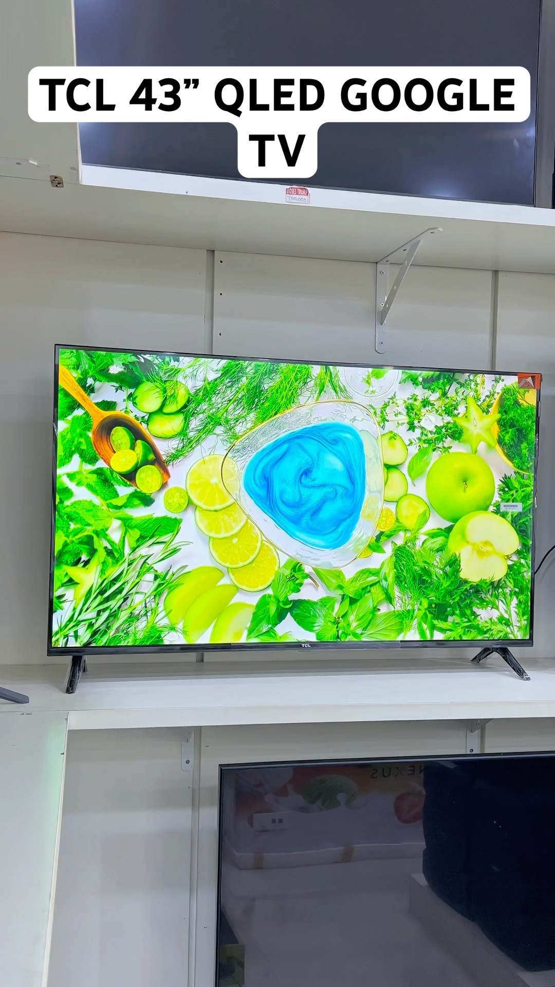 TCL 43 inch Google Tv #tv #qledtv #qled #smarttv #tech #tcl - YouTube