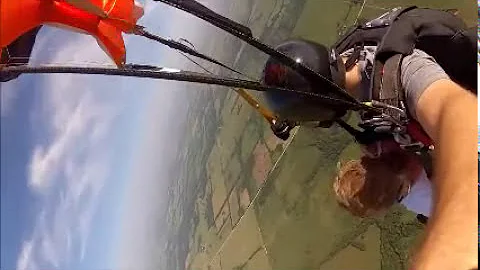 Joyce Rust jumping out of airplane for her 74th..