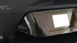 HP OfficeJet Pro 6970 - Carriage jam message