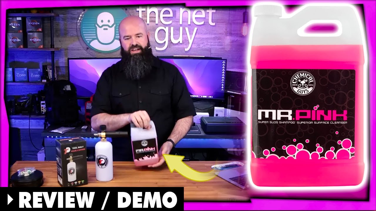 Chemical Guys Mr. Pink Super Suds Shampoo And Superior Surface