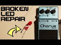 How To Repair A Broken LED On Compact BOSS Pedals 