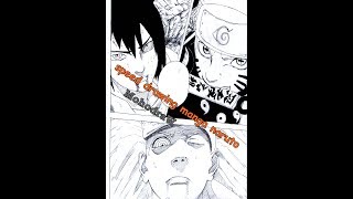 Naruto speed drawing a manga page #1 naruto and sasuke vs madara