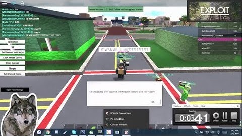 ROBLOX - Untitled Exploit 2016 Unpatched