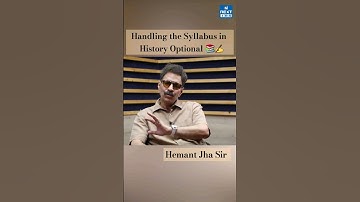 History Optional Syllabus | Hemant Jha Sir I UPSC Optional Guidance Program | NEXT IAS