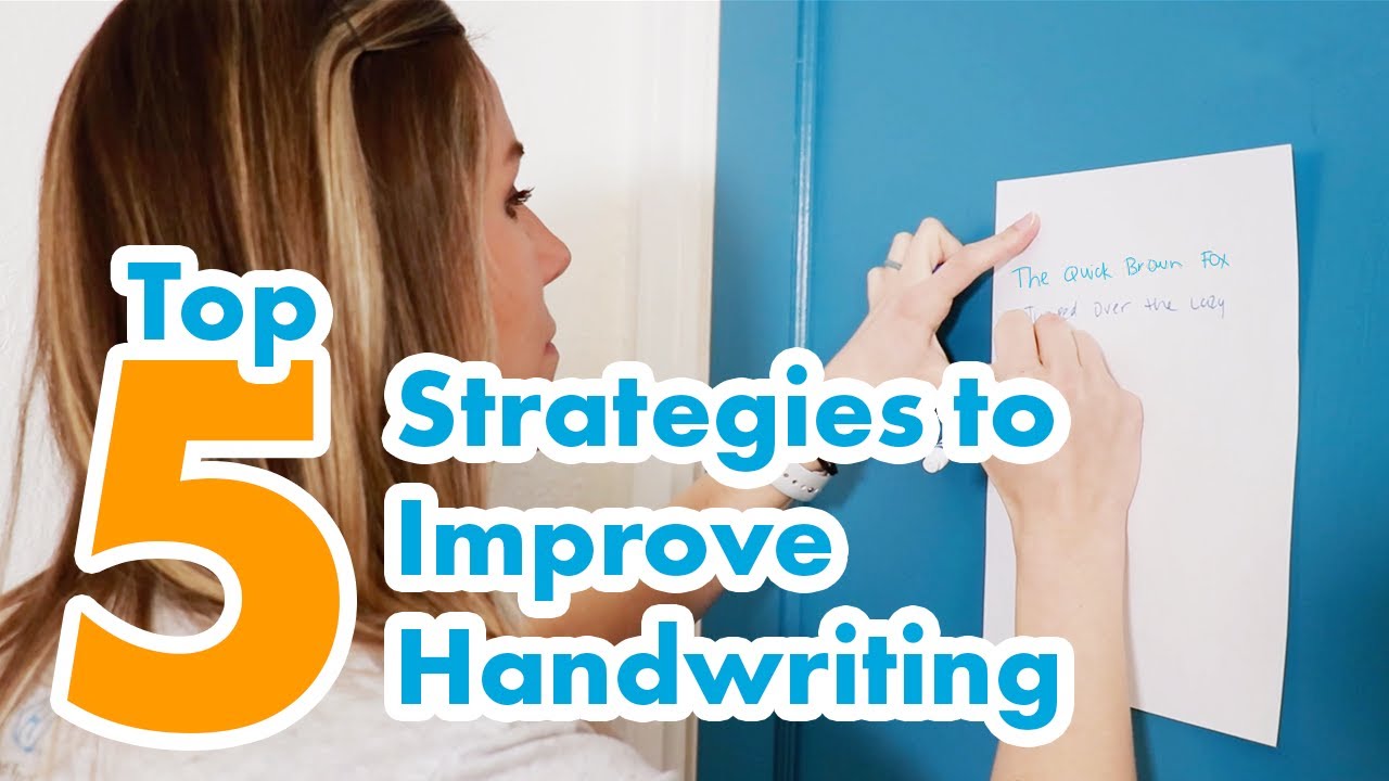 Tips to Improve Your Child's Handwriting • Sensation Station