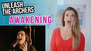 Vocal Coach Reacts to UNLEASH THE ARCHERS - Awakening