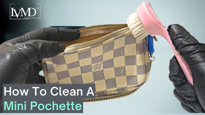 HOW TO CLEAN LOUIS VUITTON DAMIER AZUR CANVAS IN 3 EASY & FAST STEPS