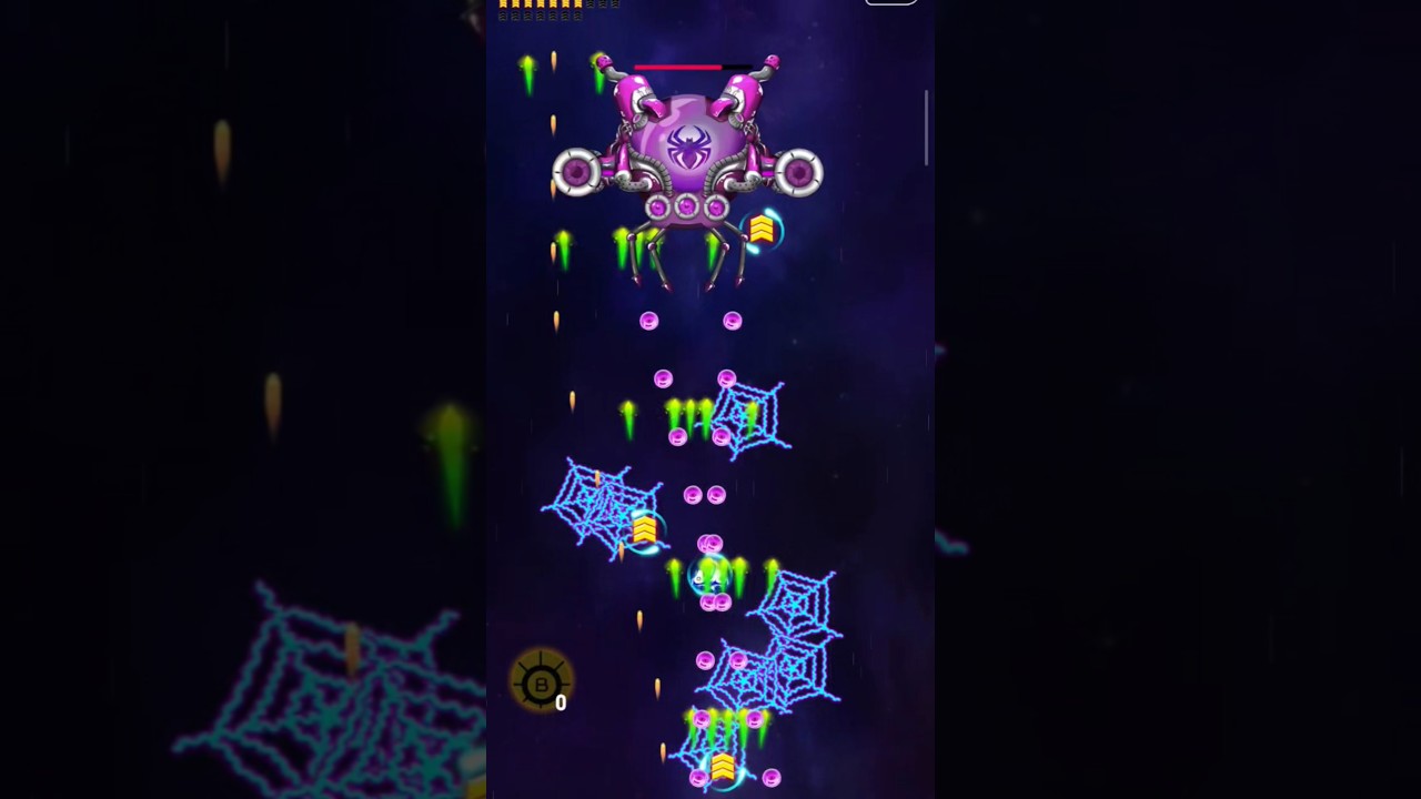 space shootar boss fight 