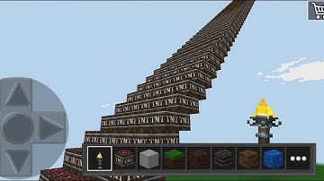 WorldCraft : 3D Build & Craft Gameplay #61 (iOS & Android) | TNT Sky Ladder