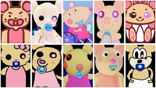 Roblox Piggy Baby Mandy Mouse All Jumpscares