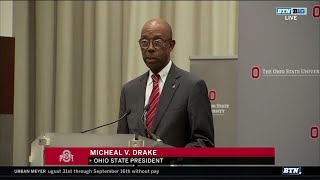 Michael V. Drake's Opening Statement | Ohio State | Big Ten Football