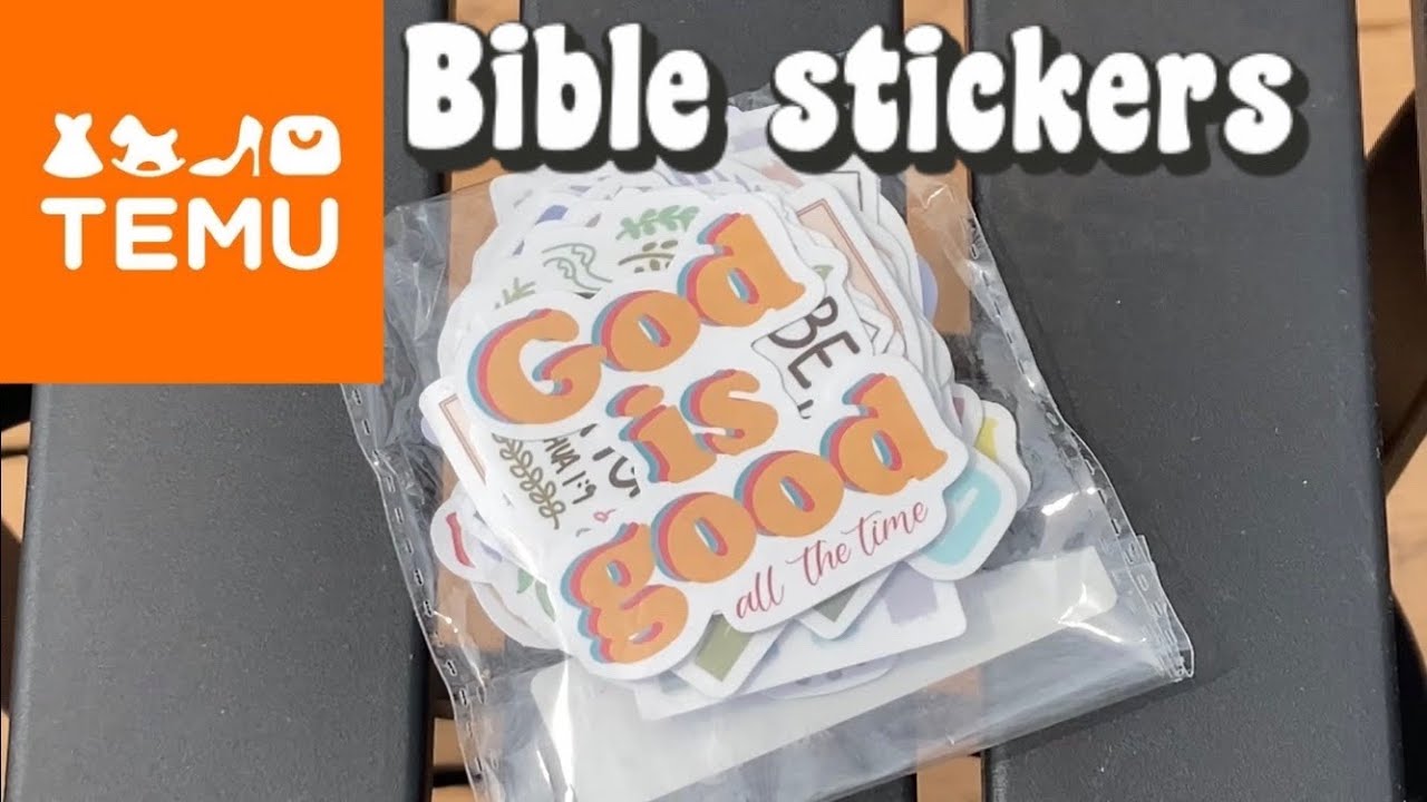 Bible Stickers Christian Stickers Bible Verse Stickers - Temu