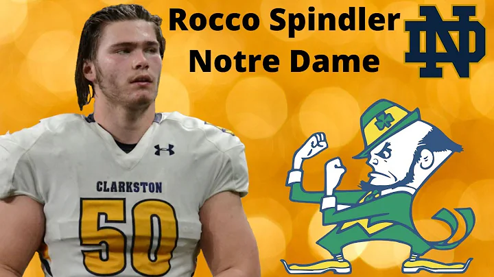 Rocco Spindler  OG Commits to Notre Dame || Breakd...