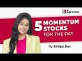 5 stocks to buy or sell today in share market sensex  nifty market outlook  5paisa